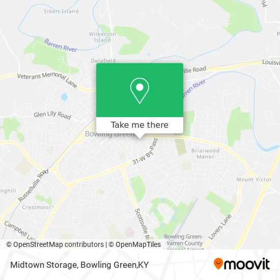Midtown Storage map