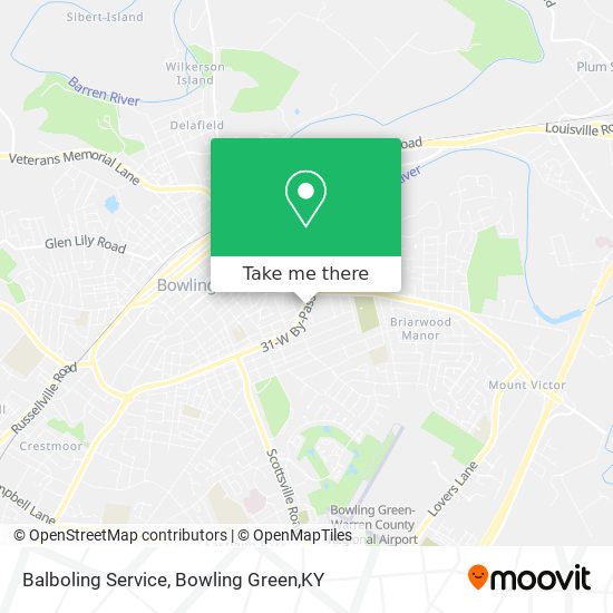 Balboling Service map
