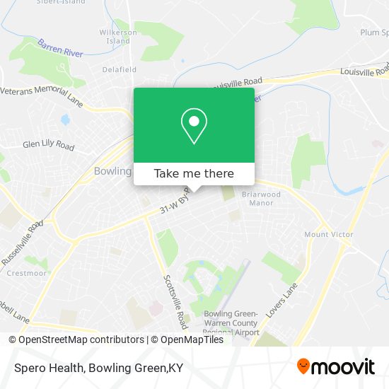 Mapa de Spero Health
