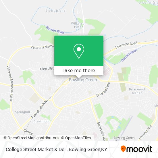 College Street Market & Deli map