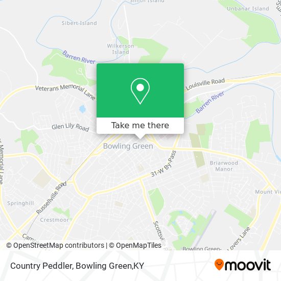 Country Peddler map