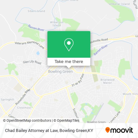 Mapa de Chad Bailey Attorney at Law