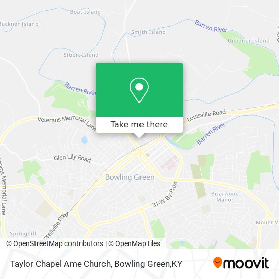 Mapa de Taylor Chapel Ame Church