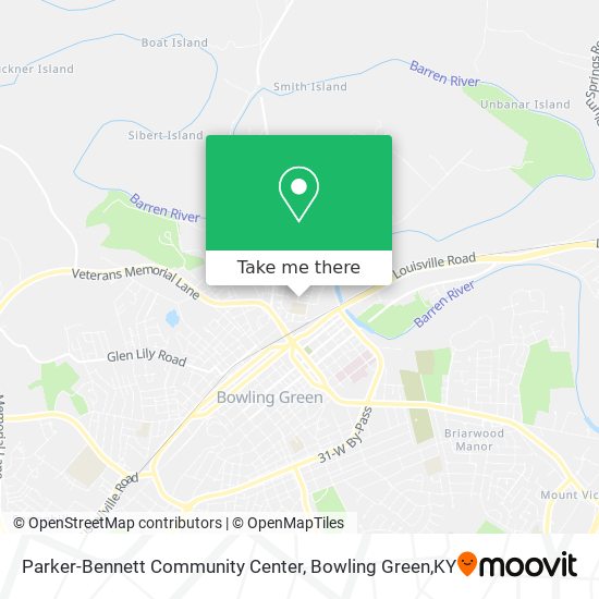 Mapa de Parker-Bennett Community Center