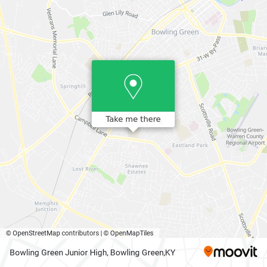 Mapa de Bowling Green Junior High