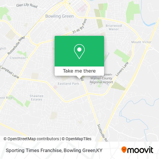 Sporting Times Franchise map