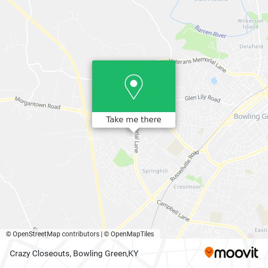 Crazy Closeouts map