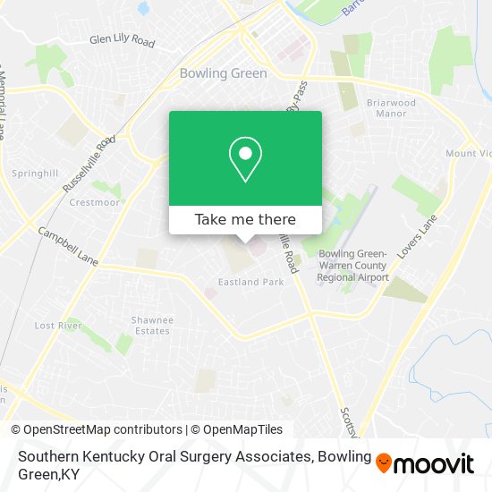 Southern Kentucky Oral Surgery Associates map