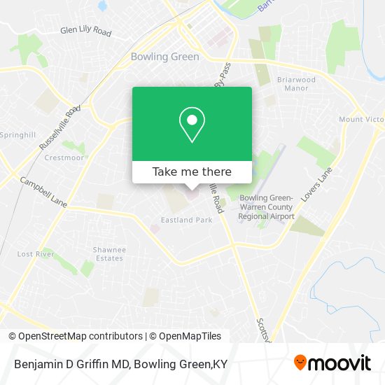 Benjamin D Griffin MD map