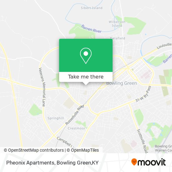 Pheonix Apartments map