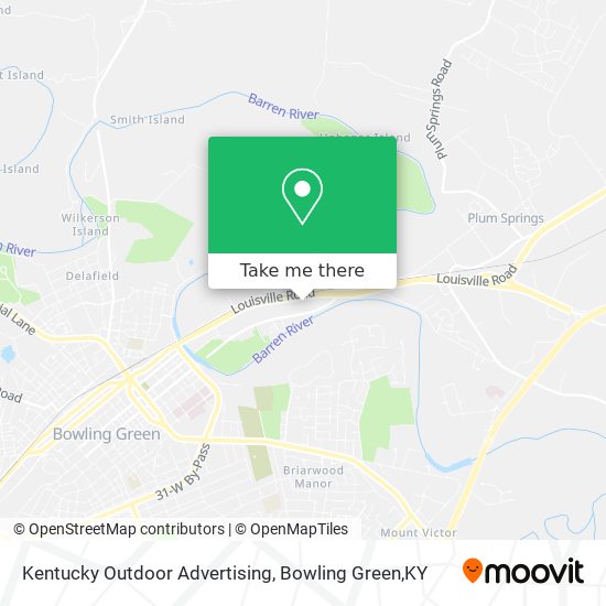 Mapa de Kentucky Outdoor Advertising