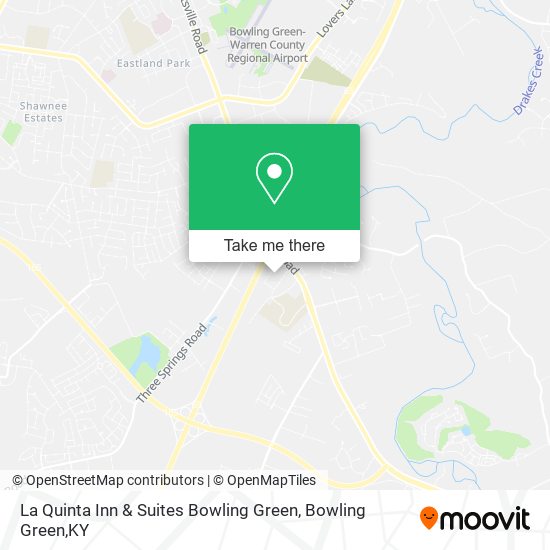 Mapa de La Quinta Inn & Suites Bowling Green