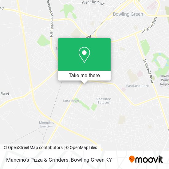 Mancino's Pizza & Grinders map