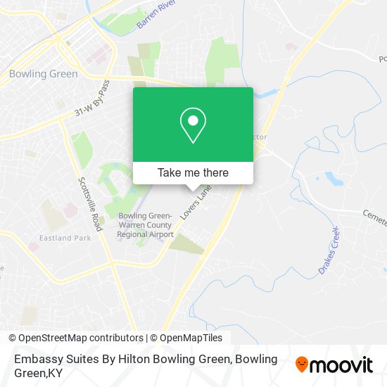 Mapa de Embassy Suites By Hilton Bowling Green
