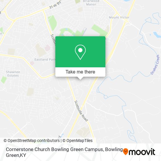 Mapa de Cornerstone Church Bowling Green Campus