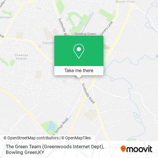 The Green Team (Greenwoods Internet Dept) map