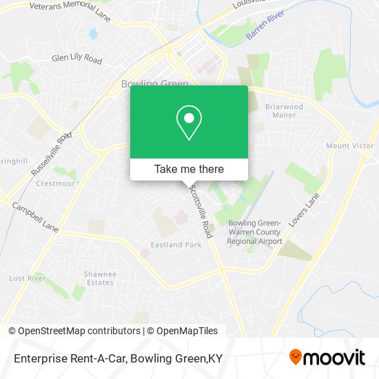 Enterprise Rent-A-Car map