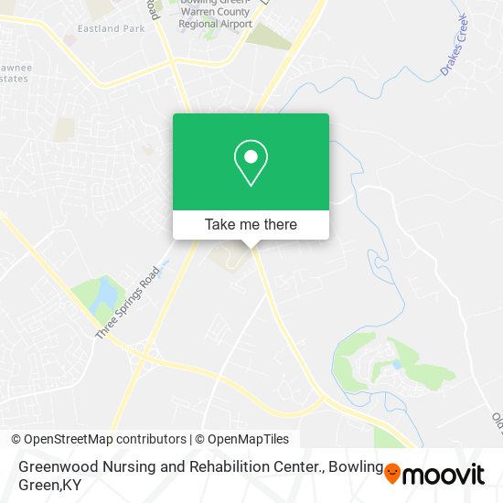 Greenwood Nursing and Rehabilition Center. map