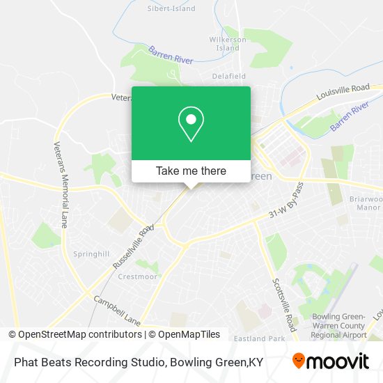 Phat Beats Recording Studio map