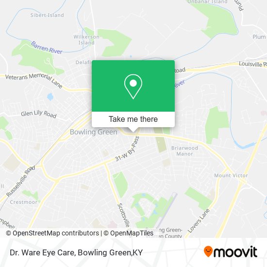 Dr. Ware Eye Care map