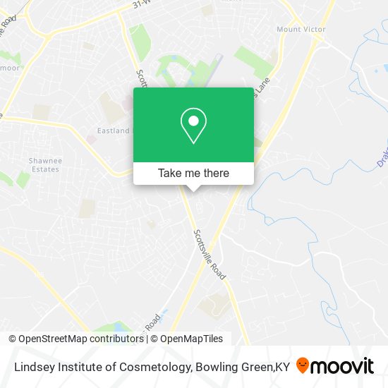 Lindsey Institute of Cosmetology map