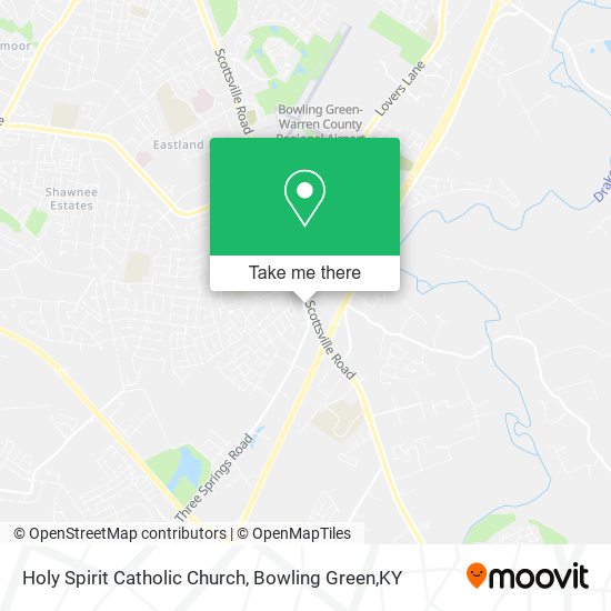 Holy Spirit Catholic Church map