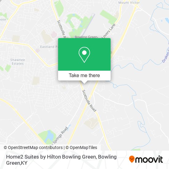 Mapa de Home2 Suites by Hilton Bowling Green