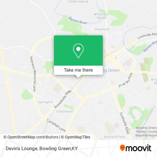 Mapa de Devin's Lounge