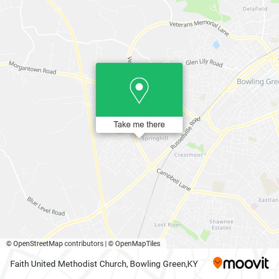 Faith United Methodist Church map