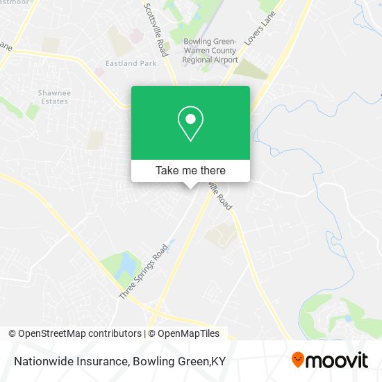 Mapa de Nationwide Insurance