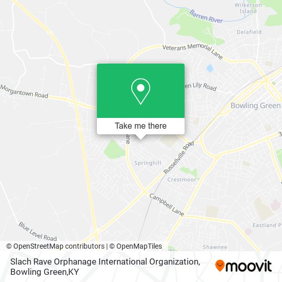 Slach Rave Orphanage International Organization map