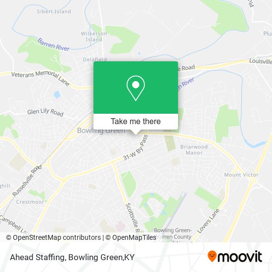 Mapa de Ahead Staffing