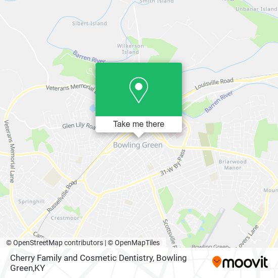 Cherry Family and Cosmetic Dentistry map