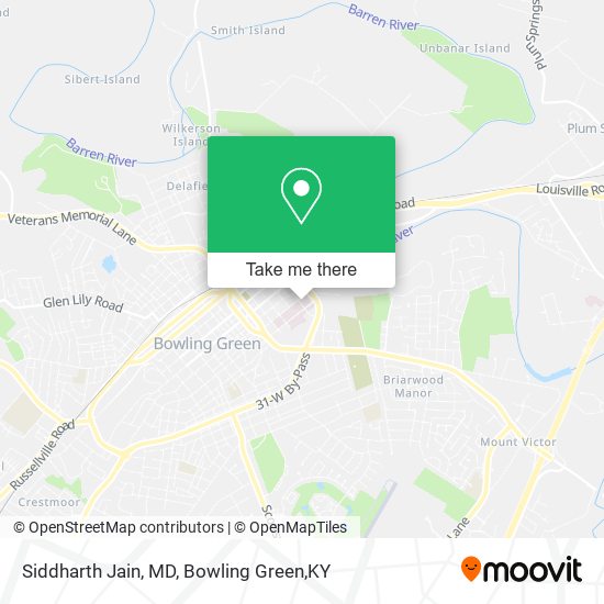 Siddharth Jain, MD map