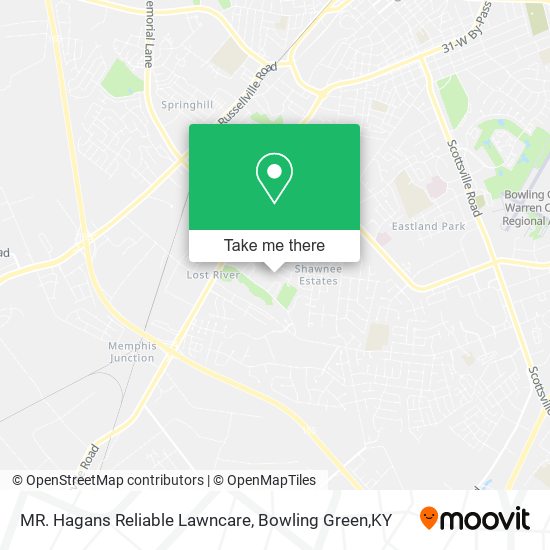 Mapa de MR. Hagans Reliable Lawncare