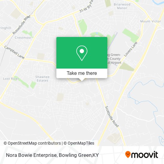 Mapa de Nora Bowie Enterprise