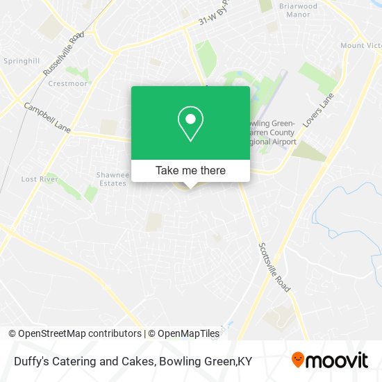 Duffy's Catering and Cakes map