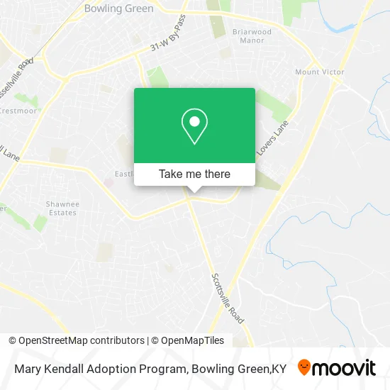Mary Kendall Adoption Program map
