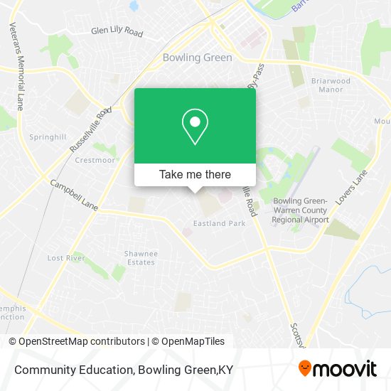 Community Education map