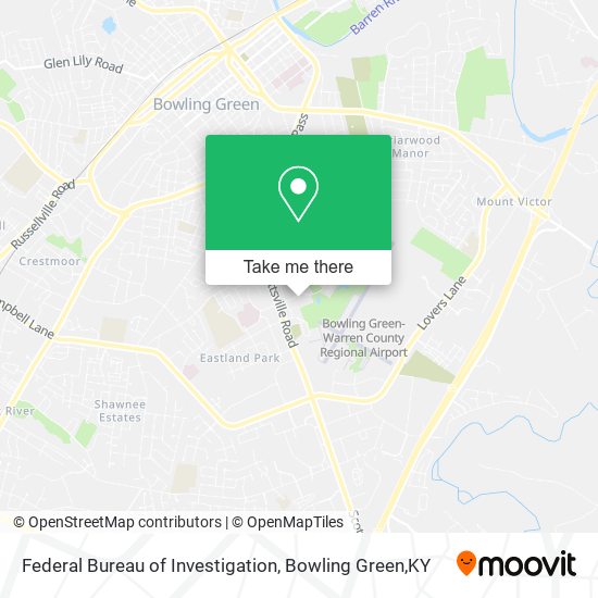 Mapa de Federal Bureau of Investigation
