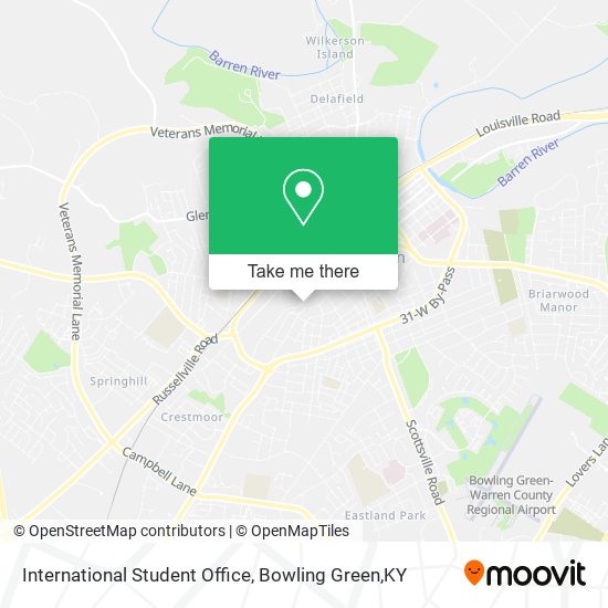 International Student Office map