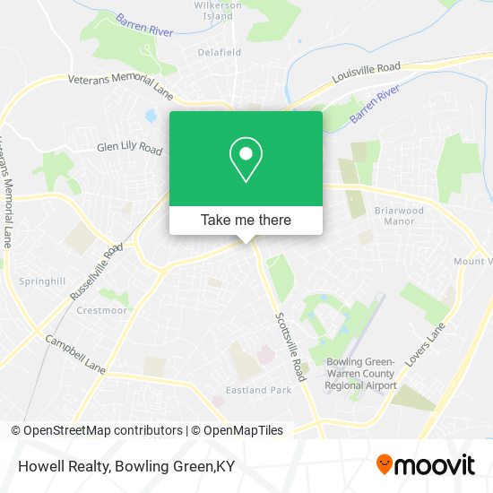 Howell Realty map