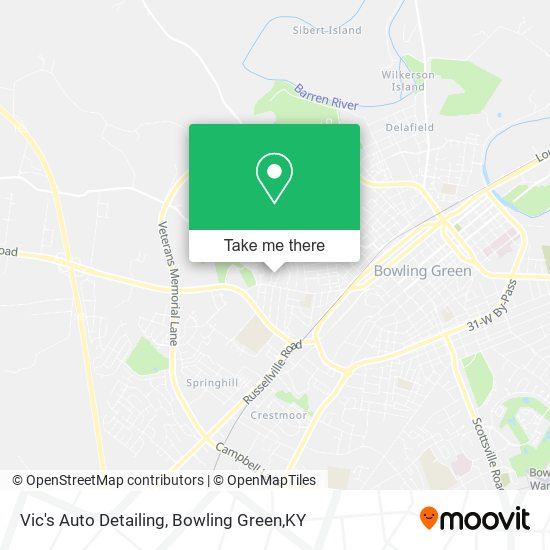 Vic's Auto Detailing map