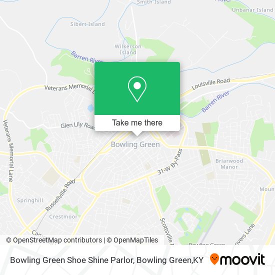 Mapa de Bowling Green Shoe Shine Parlor