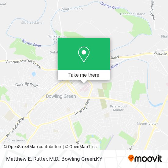 Matthew E. Rutter, M.D. map