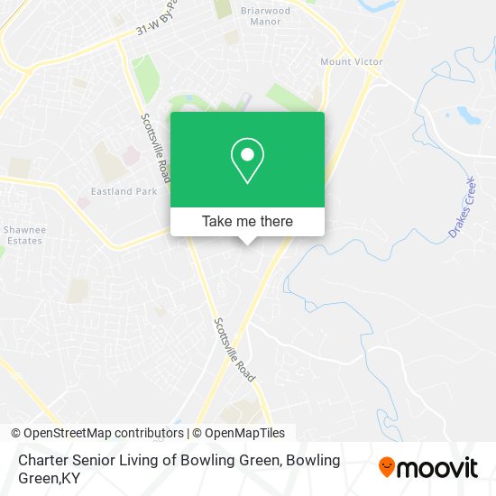 Charter Senior Living of Bowling Green map