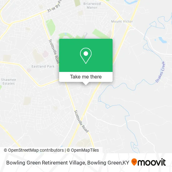 Bowling Green Retirement Village map