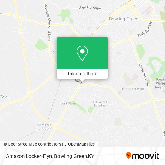 Amazon Locker-Flyn map