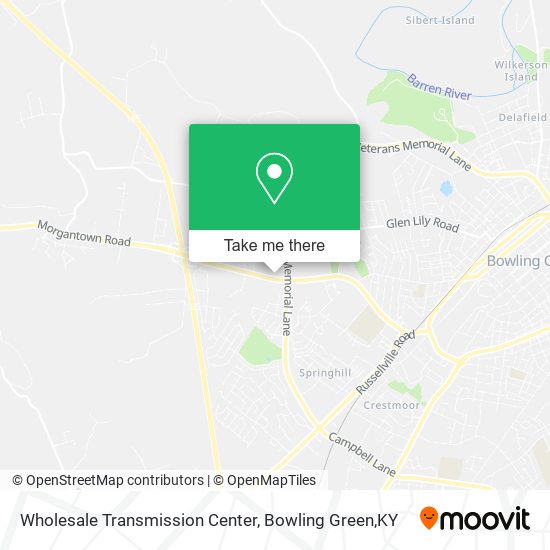 Mapa de Wholesale Transmission Center