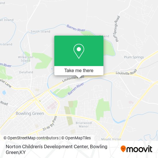 Mapa de Norton Children's Development Center